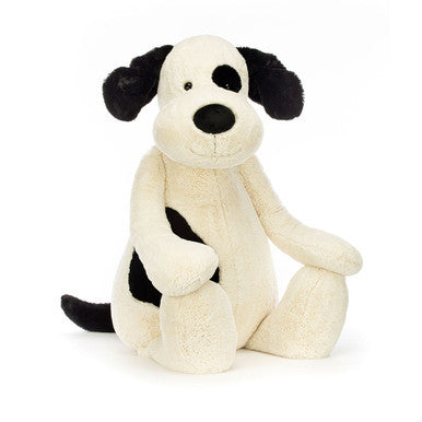 Bashful Black & Cream Puppy [B1T40]