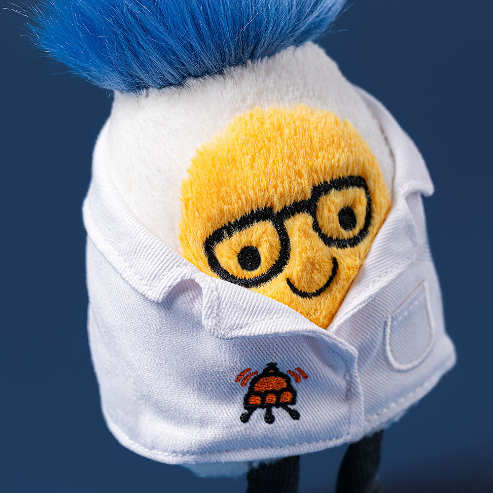 Amuseables Boiled Egg Scientist Outfit, View 1