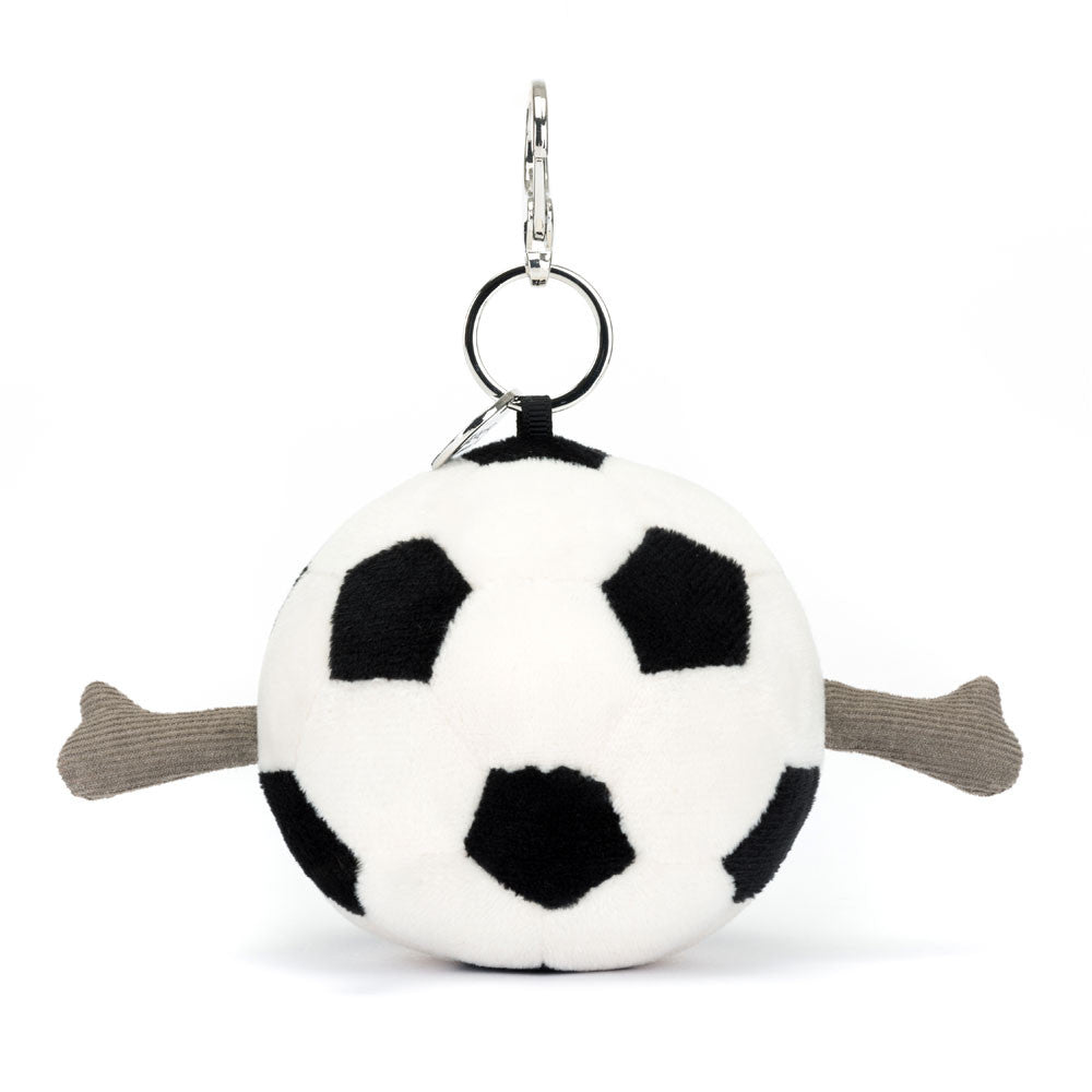 Amuseables Sports Football Bag Charm, View 3