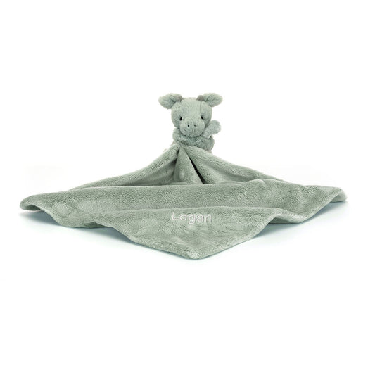 Personalised Bashful Dragon Soother, Main View